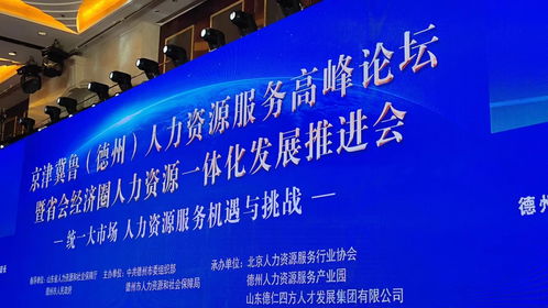 京津冀鲁 德州 人力资源服务高峰论坛举办